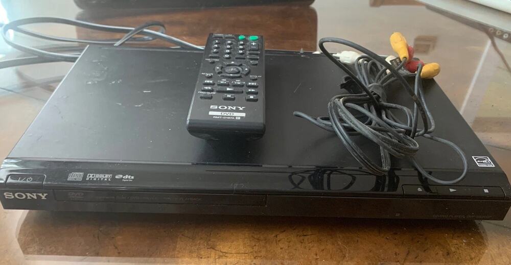 Sony Utra Slim DVP-SR200P DVD Player Remote